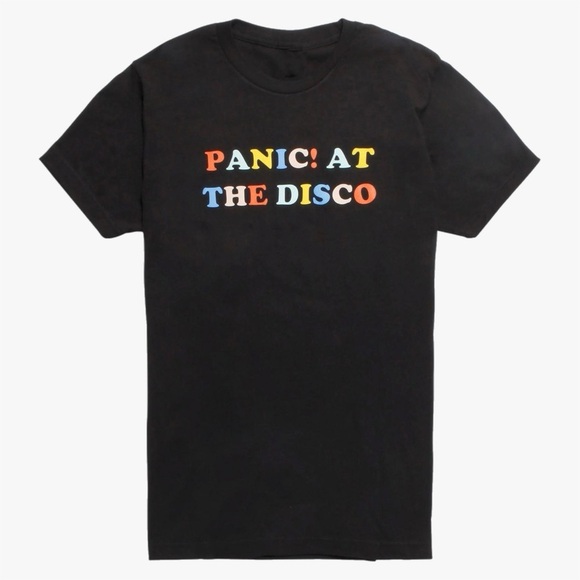 Hot Topic Panic! At The Disco Short Sleeve Graphic T Shirt Mens Size Small - Picture 2 of 8
